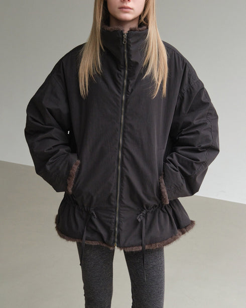 Reversible Faux Fur Jacket