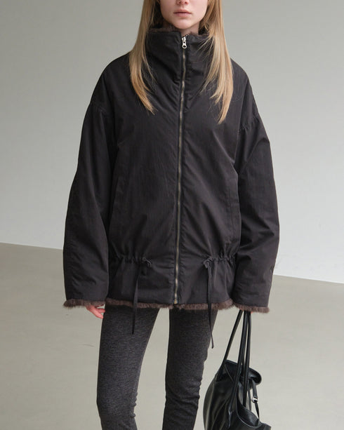 Reversible Faux Fur Jacket