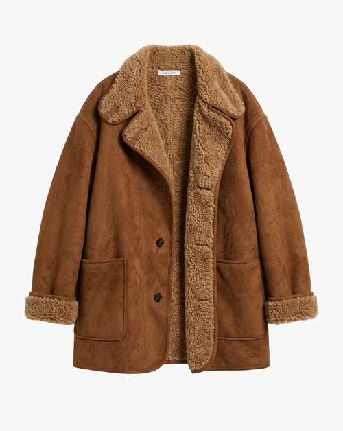 Reversible Faux Shearling Jacket