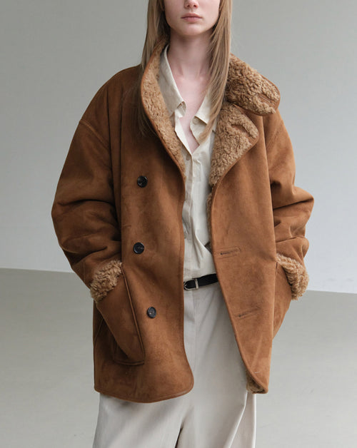 Reversible Faux Shearling Jacket