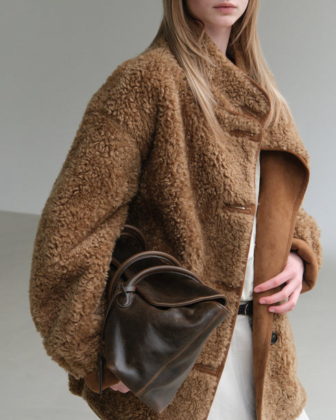 Reversible Faux Shearling Jacket