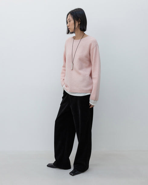 Brushed Wool Mix Sweater