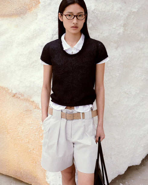 SS Mohair Knit Top