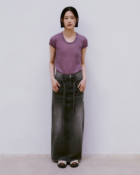 SS Mohair Knit Top