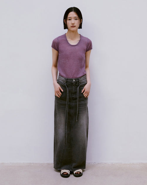 SS Mohair Knit Top