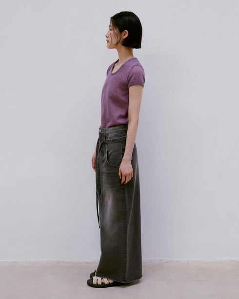SS Mohair Knit Top