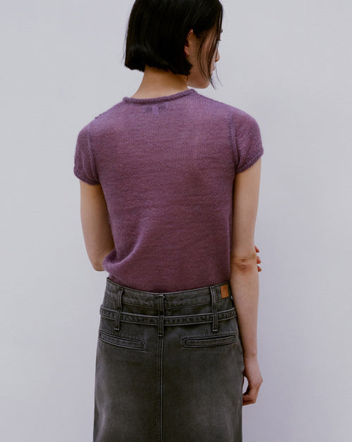 SS Mohair Knit Top