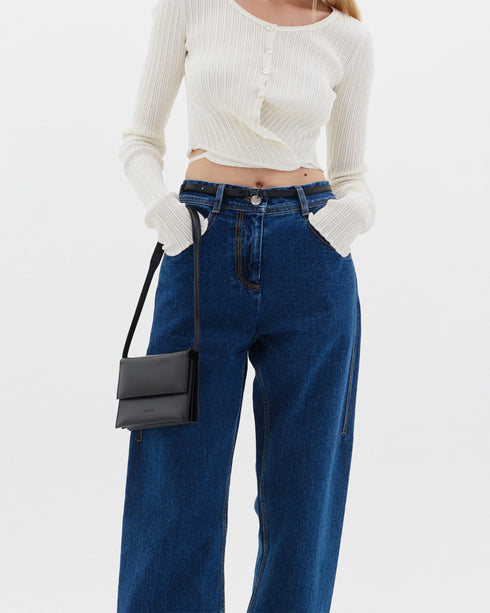 Straight Fit Denim