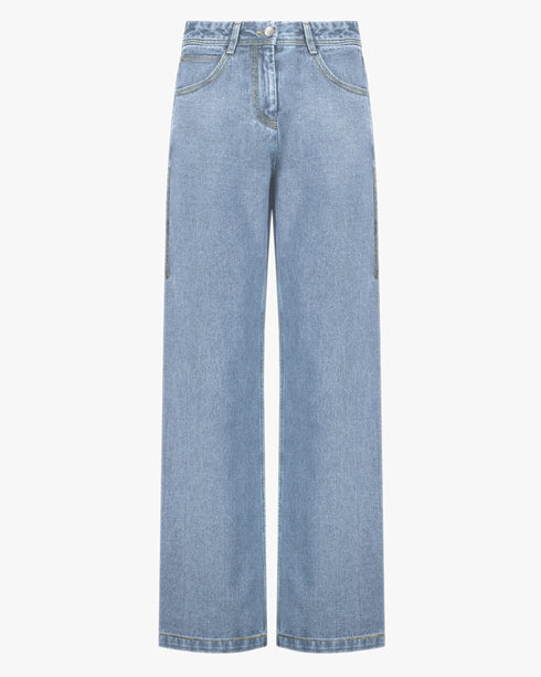 Straight Fit Denim