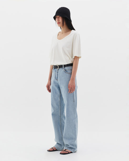 Straight Fit Denim