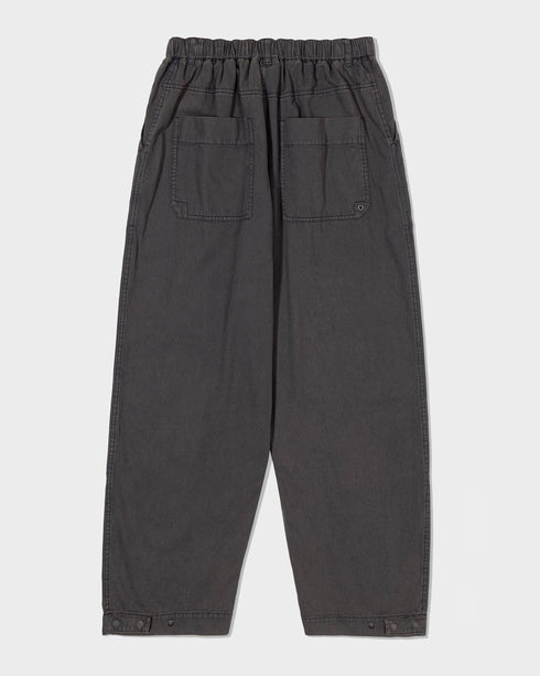 Washed Cotton Wide Pant