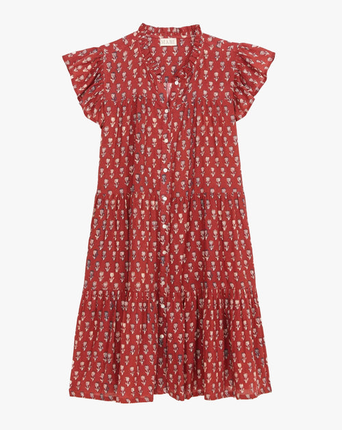 Ari Print Frill Sundress