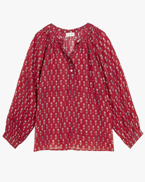 Ari Print LS Top