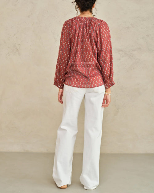 Ari Print LS Top
