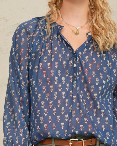 Ari Print LS Top