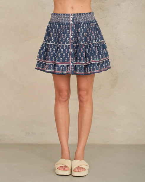Ari Print Mini Skirt