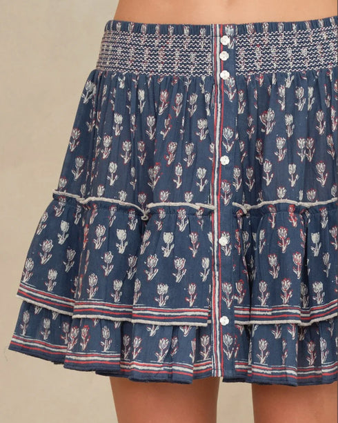 Ari Print Mini Skirt