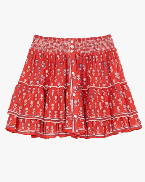 Ari Print Mini Skirt