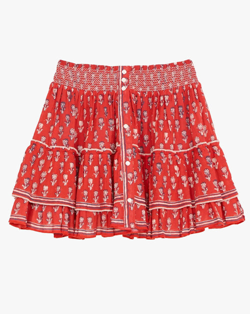 Ari Print Mini Skirt