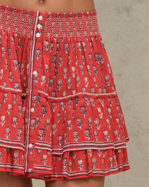 Ari Print Mini Skirt