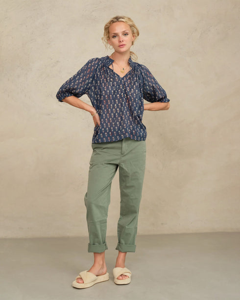 Ari Print SS Top