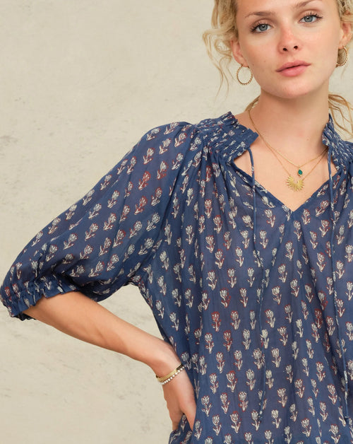 Ari Print SS Top