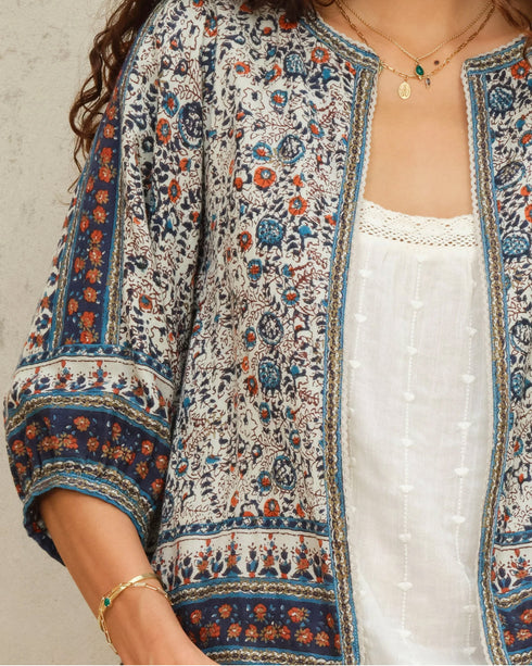 Cass Print Jacket