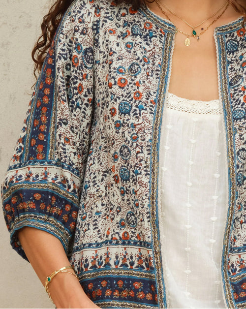 Cass Print Jacket