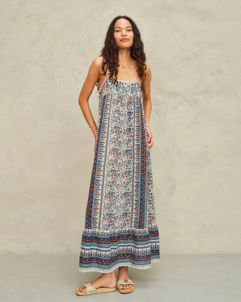 Cass Print Maxi Sundress
