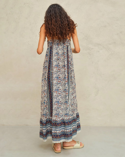 Cass Print Maxi Sundress