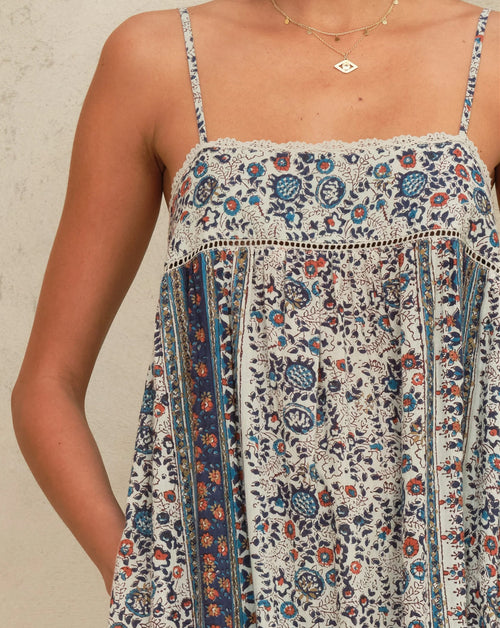 Cass Print Maxi Sundress
