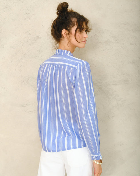 Chrissie L/S Stripe Top