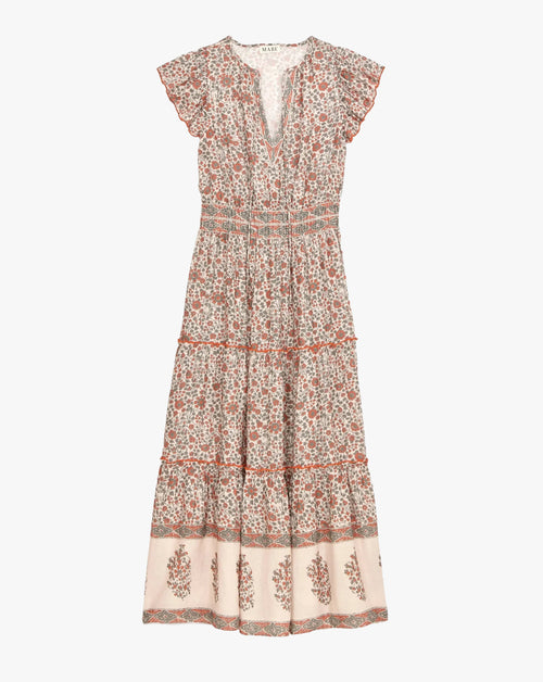 Della Print Maxi Dress