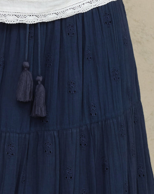 Frani Emb Maxi Skirt
