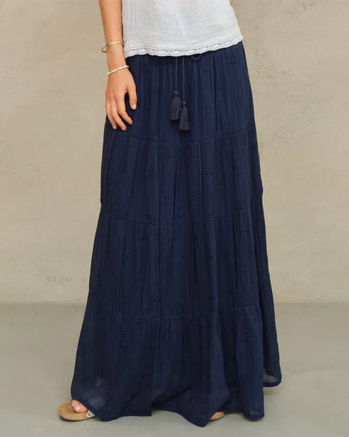 Frani Emb Maxi Skirt
