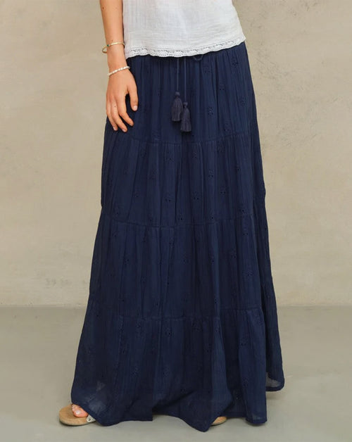 Frani Emb Maxi Skirt