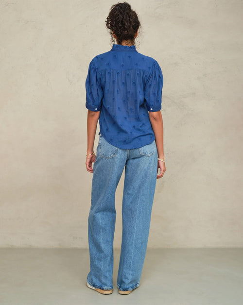 Frani Emb SS Top