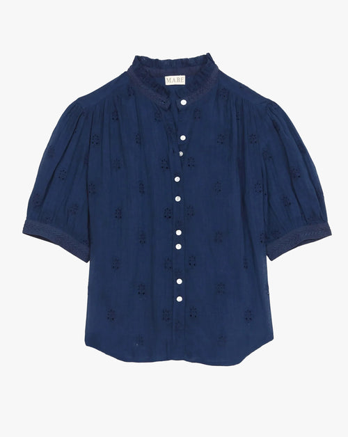 Frani Emb SS Top
