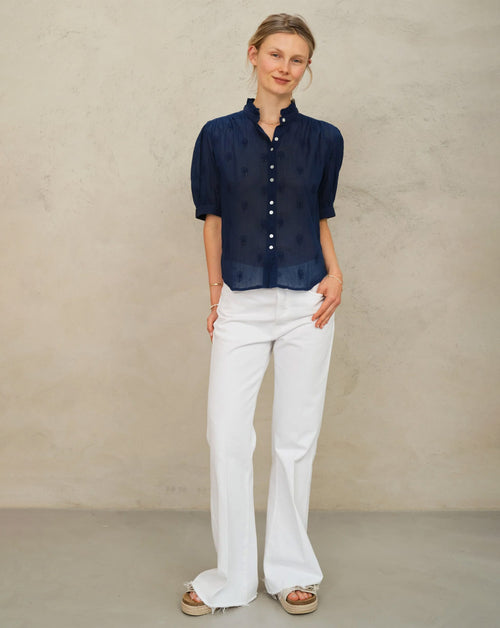 Frani Emb SS Top