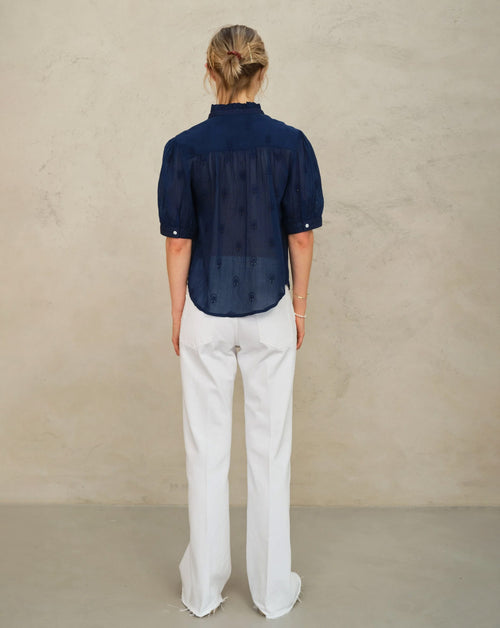 Frani Emb SS Top