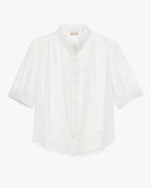 Frani Emb SS Top