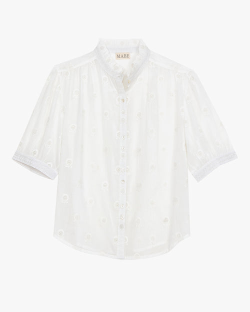 Frani Emb SS Top