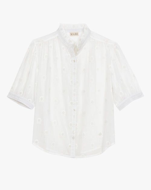 Frani Emb SS Top