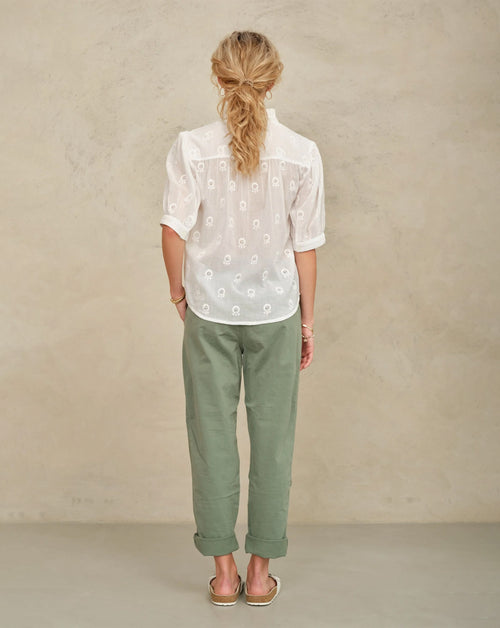 Frani Emb SS Top