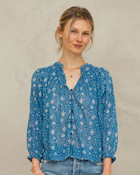 Myla Print LS Top