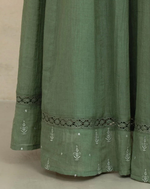 Seri Emb Maxi Skirt