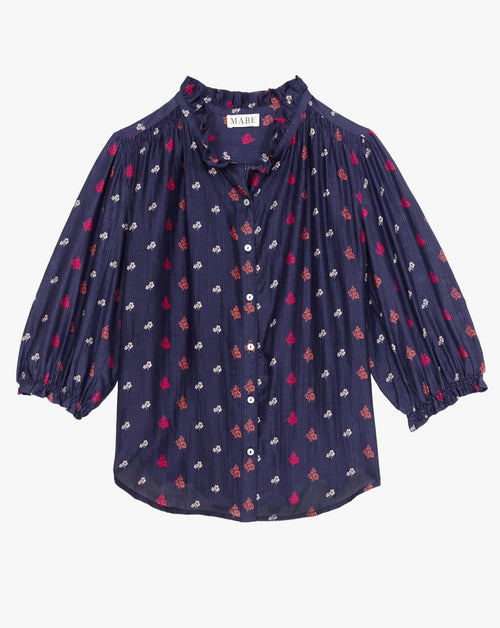 Auden Print LS Top