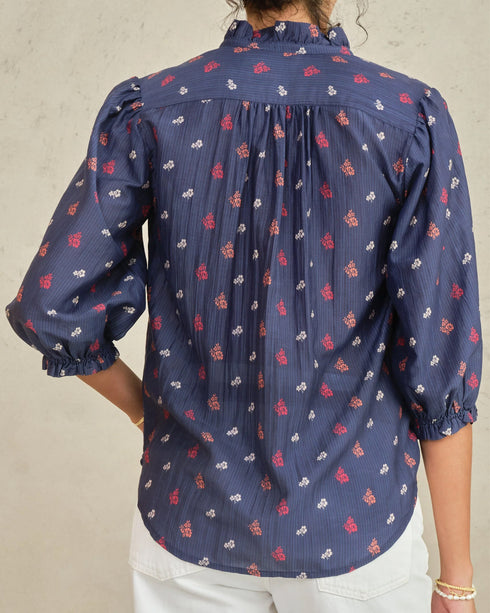 Auden Print LS Top