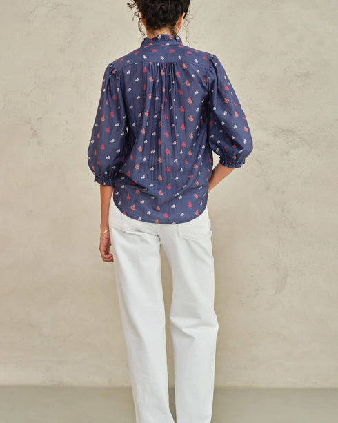 Auden Print LS Top