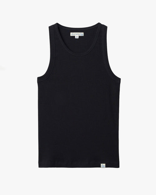 Ribbed Cotton Tank Top